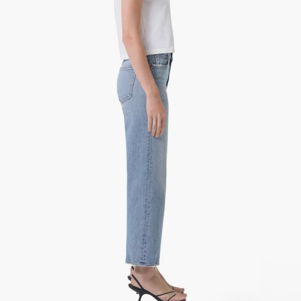 Agolde Women’s Harper Crop Jeans In Hassle Size 28 Denim - Picture 3 of 6